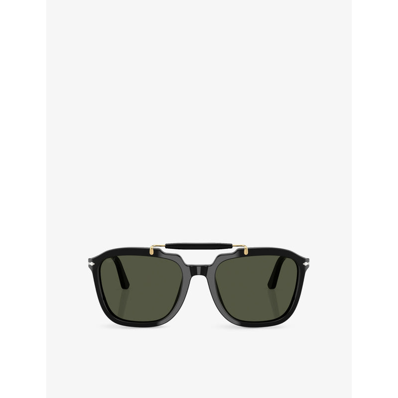 Persol PO0203S square-frame acetate sunglasses (British brand)