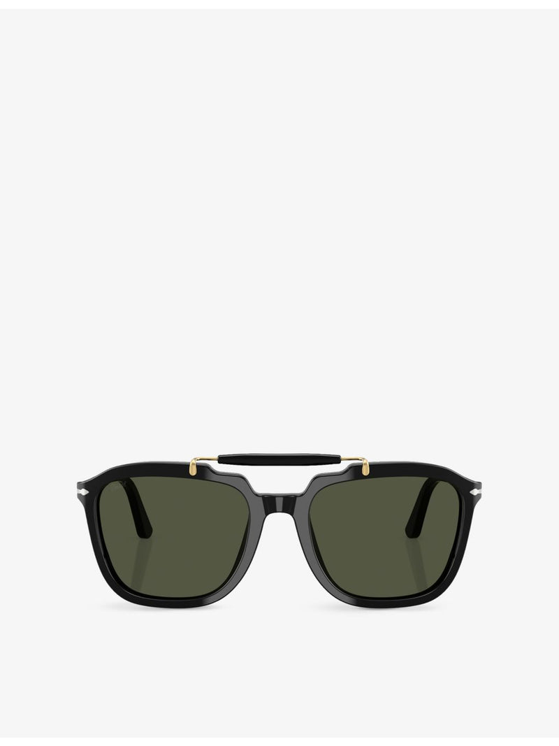 Persol PO0203S square-frame acetate sunglasses (British brand)