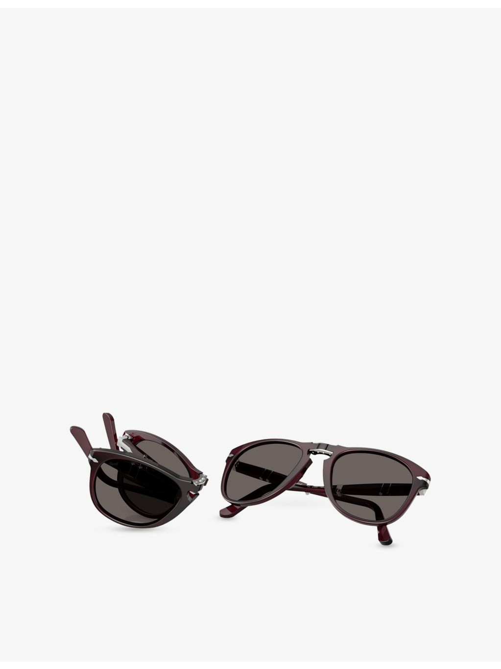 Persol PO0714 pilot-frame acetate sunglasses, imported from the UK