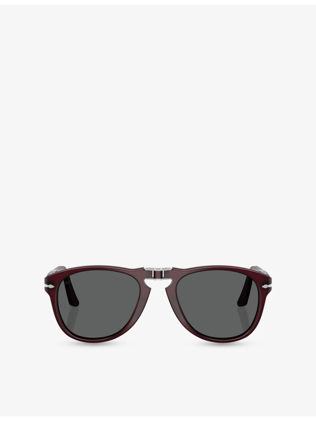 Persol PO0714 pilot-frame acetate sunglasses, imported from the UK