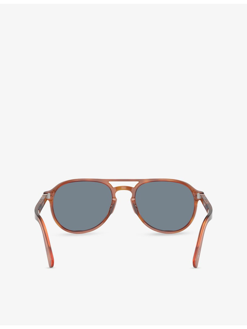 Persol PO3235S pilot acetate sunglasses, imported from the UK
