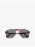 Persol PO3235S pilot acetate sunglasses, imported from the UK