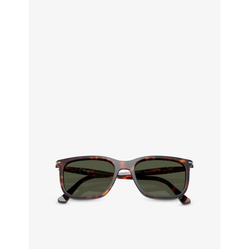 Persol PO3357S rectangle-frame acetate sunglasses (British brand)
