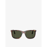 Persol PO3357S rectangle-frame acetate sunglasses (British brand)