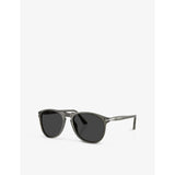 Persol PO9649S pilot-frame acetate sunglasses (British brand)