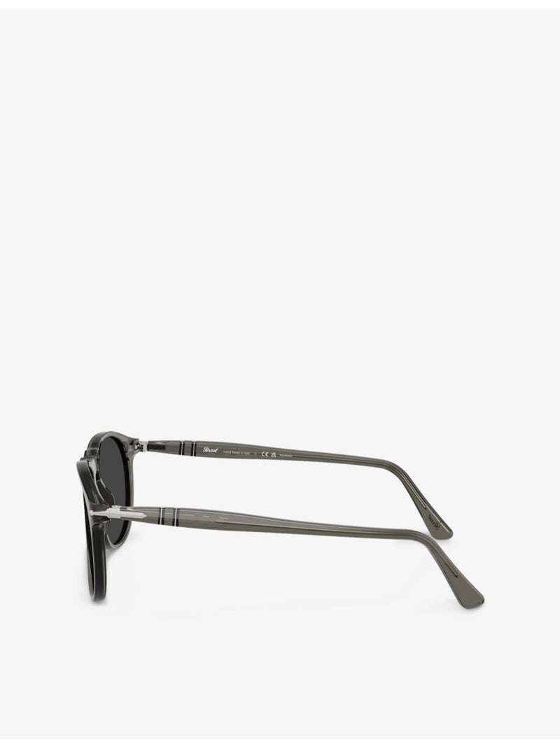 Persol PO9649S pilot-frame acetate sunglasses (British brand)