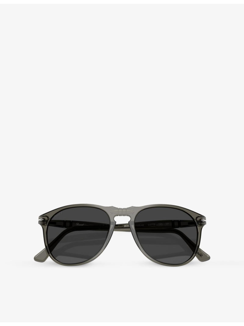 Persol PO9649S pilot-frame acetate sunglasses (British brand)