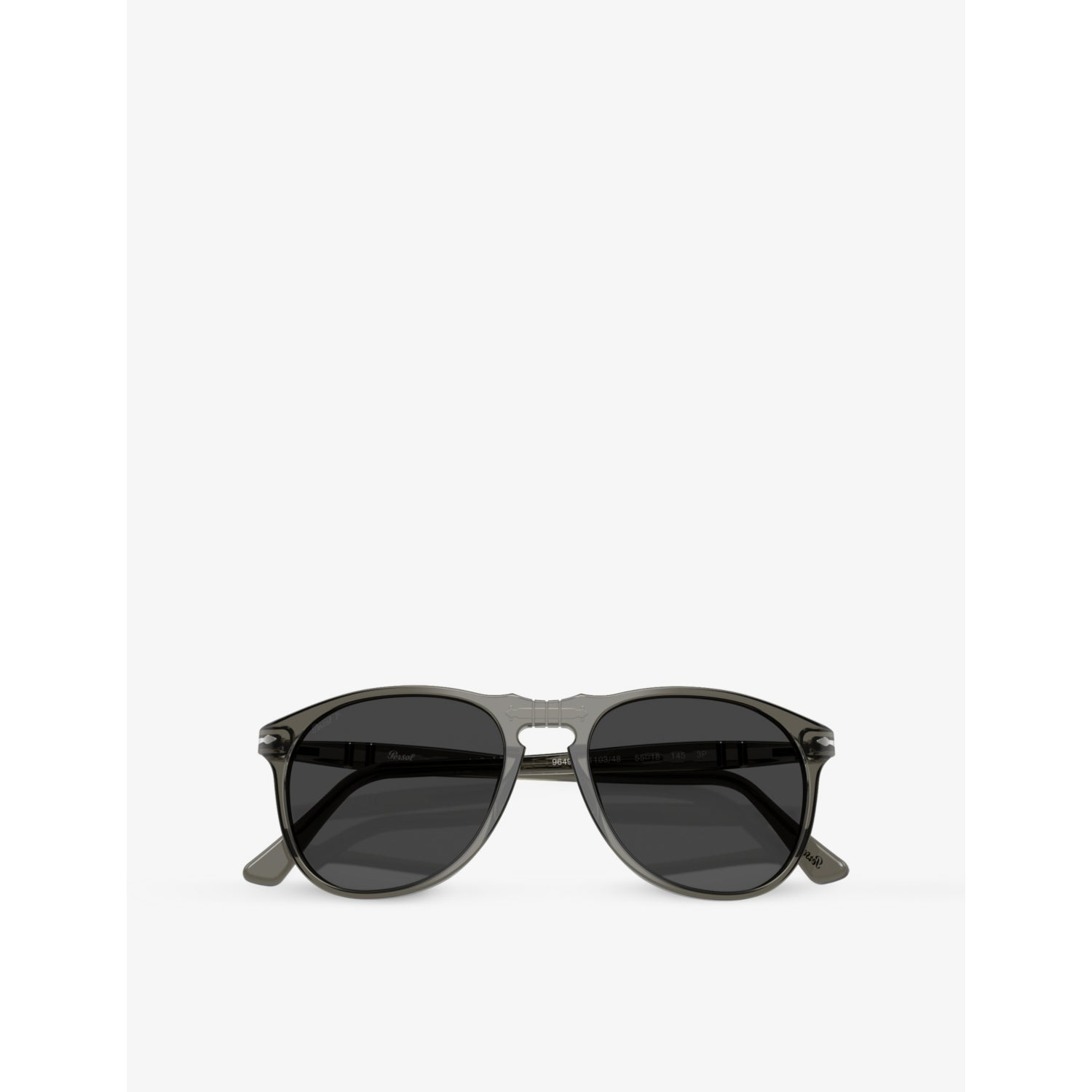 Persol PO9649S pilot-frame acetate sunglasses (British brand)