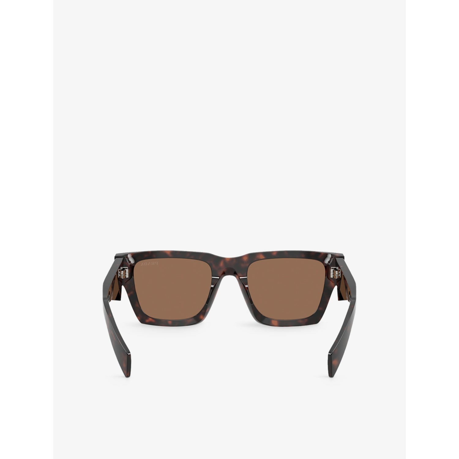 Prada tortoise acetate square-frame sunglasses 50mm (British brand)