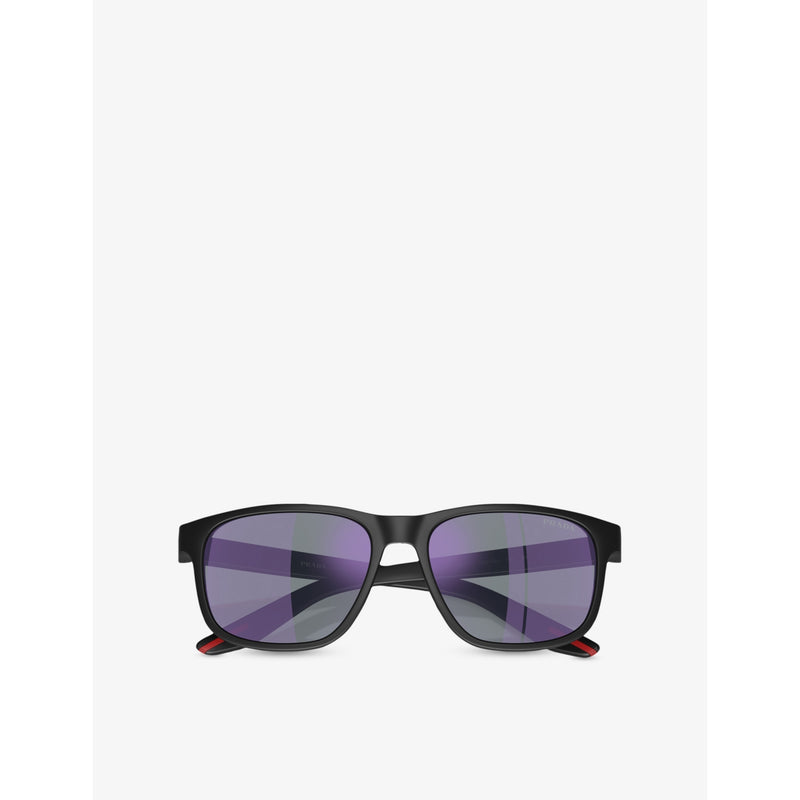 Prada PS 06YS pillow-frame acetate sunglasses - British product