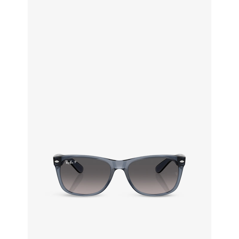 Ray-Ban New Wayfarer square-frame nylon sunglasses, UK version