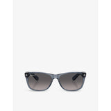 Ray-Ban New Wayfarer square-frame nylon sunglasses, UK version