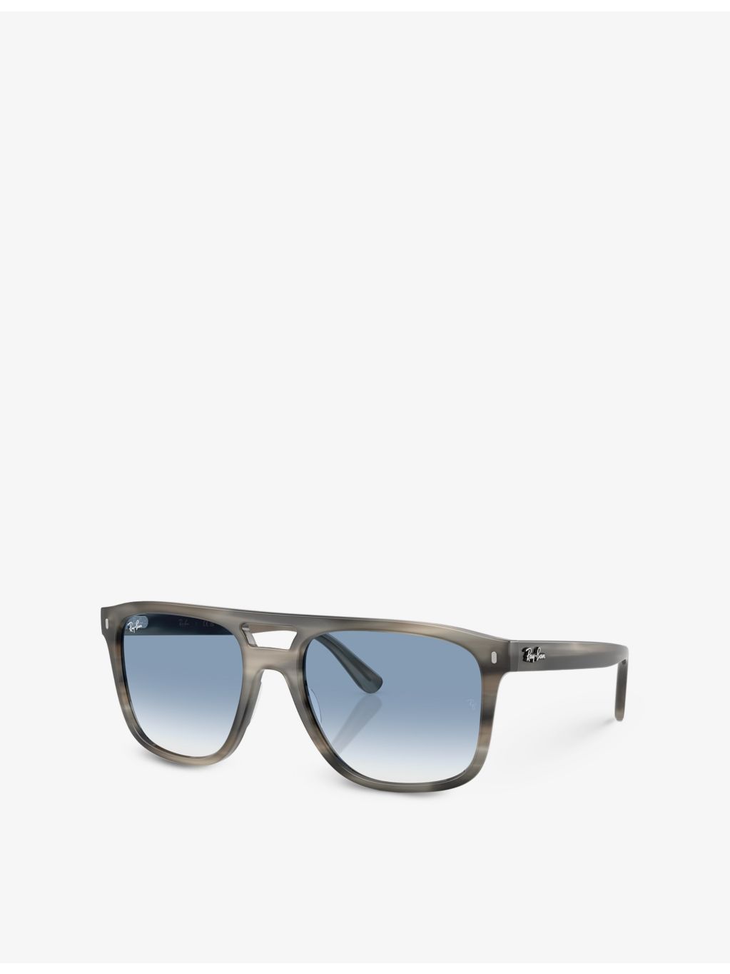 Ray-Ban RB2213 square-frame sunglasses with gradient lenses - British product