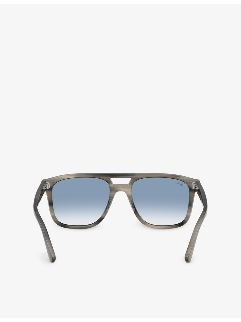 Ray-Ban RB2213 square-frame sunglasses with gradient lenses - British product