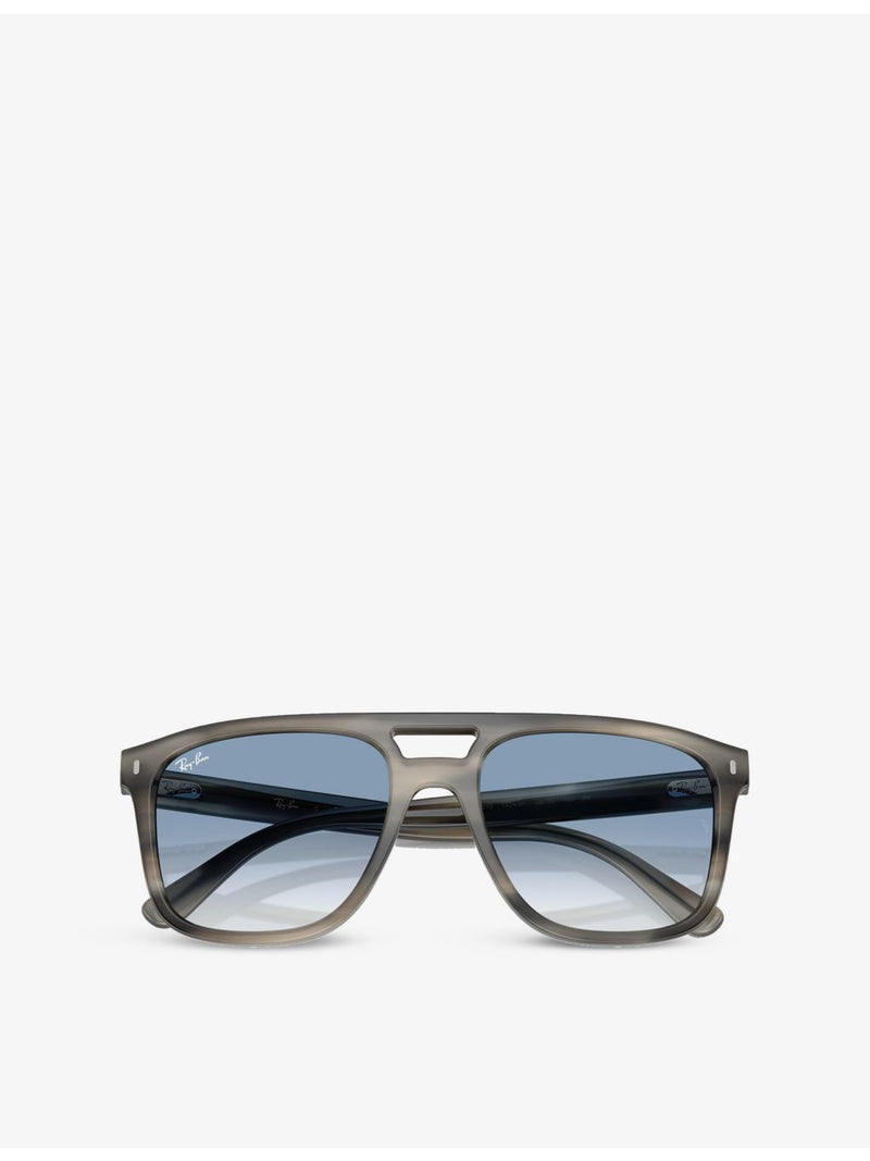 Ray-Ban RB2213 square-frame sunglasses with gradient lenses - British product
