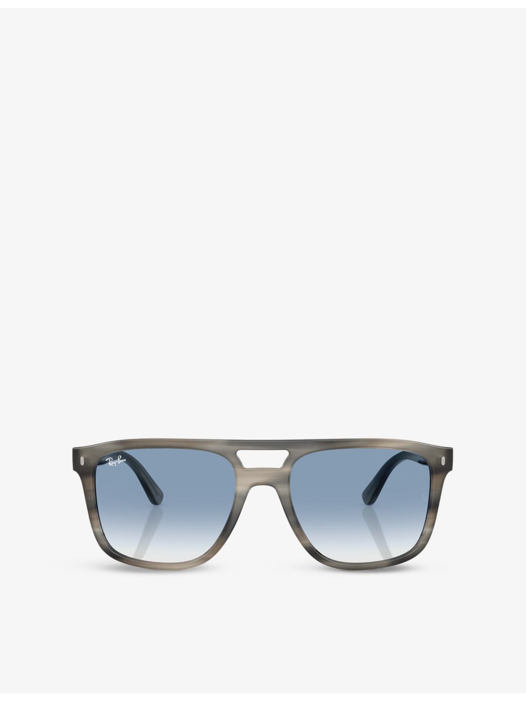 Ray-Ban RB2213 square-frame sunglasses with gradient lenses - British product
