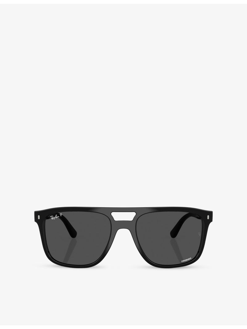 Ray-Ban RB2213CH square-frame propionate sunglasses, UK version