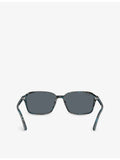 Ray-Ban RB2231 square acetate sunglasses with tinted lenses - British product