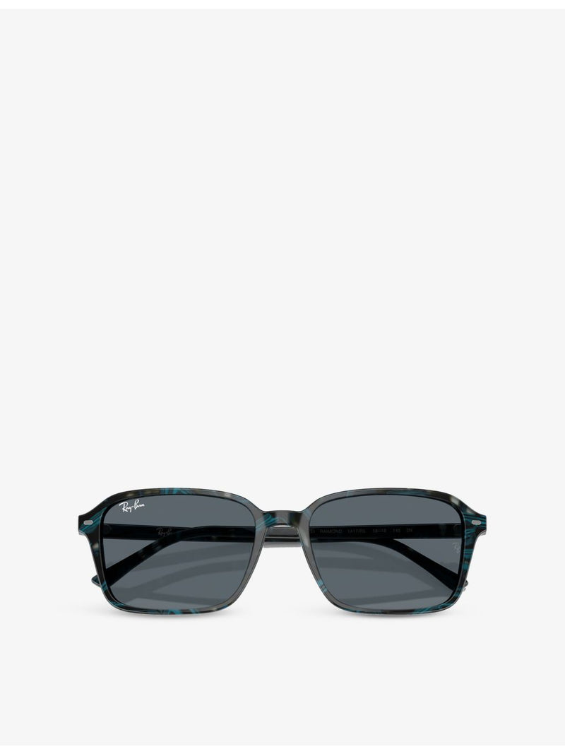 Ray-Ban RB2231 square acetate sunglasses with tinted lenses - British product