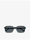 Ray-Ban RB2231 square acetate sunglasses with tinted lenses - British product
