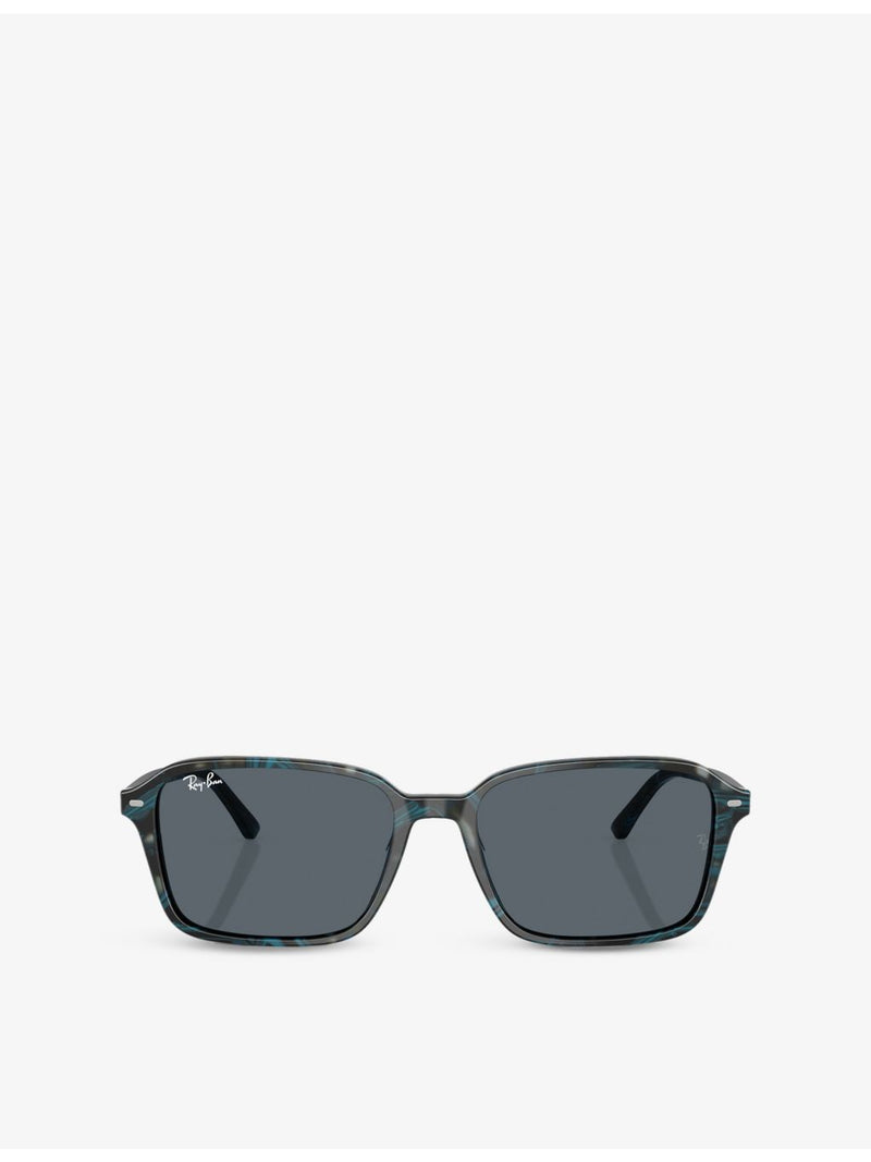 Ray-Ban RB2231 square acetate sunglasses with tinted lenses - British product