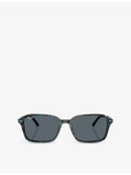 Ray-Ban RB2231 square acetate sunglasses with tinted lenses - British product