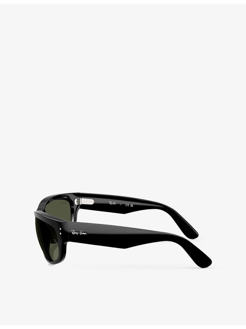 Ray-Ban RB2289 Mega Balorama pillow-frame sunglasses, imported from the UK