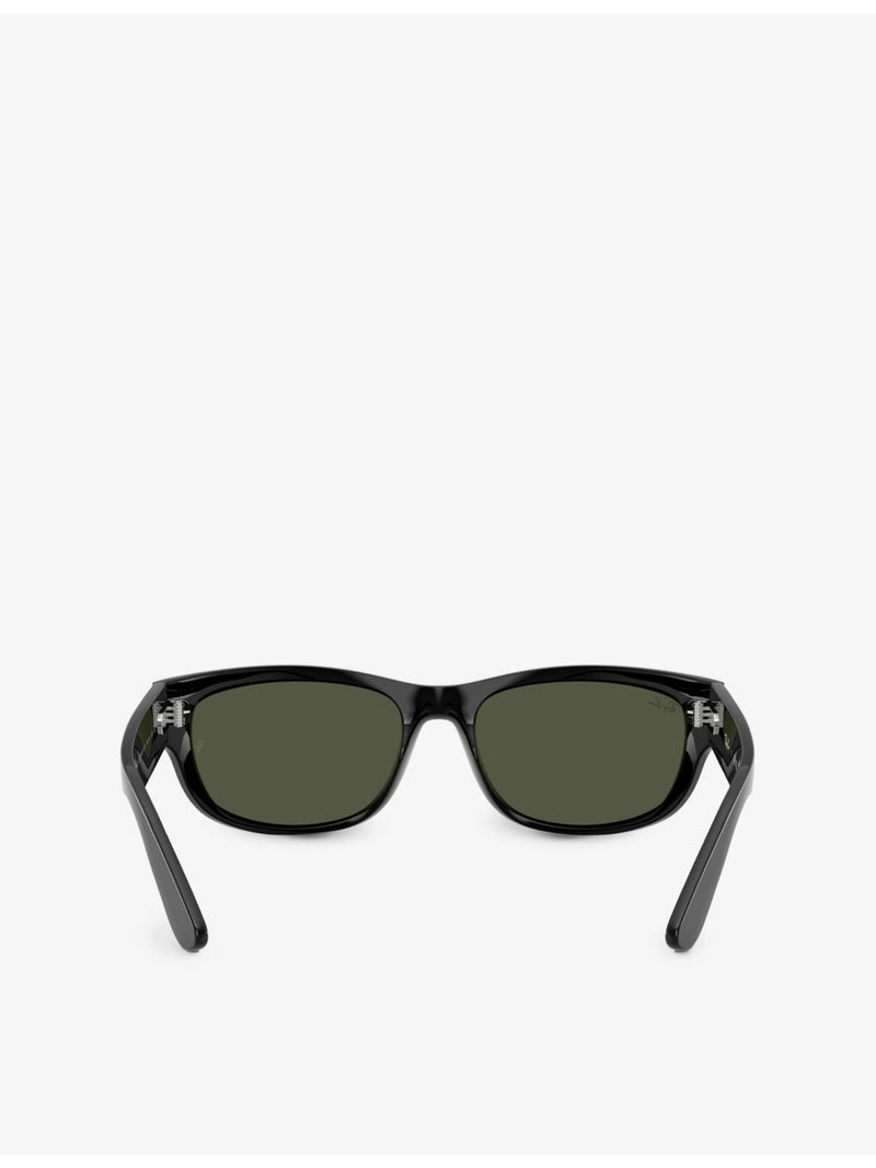 Ray-Ban RB2289 Mega Balorama pillow-frame sunglasses, imported from the UK