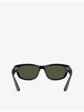 Ray-Ban RB2289 Mega Balorama pillow-frame sunglasses, imported from the UK