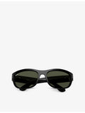 Ray-Ban RB2289 Mega Balorama pillow-frame sunglasses, imported from the UK