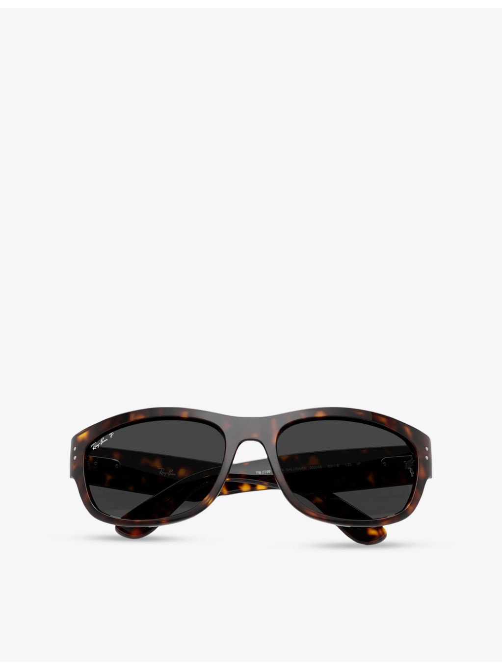 Ray-Ban RB2289 pillow-frame propionate sunglasses, imported from the UK