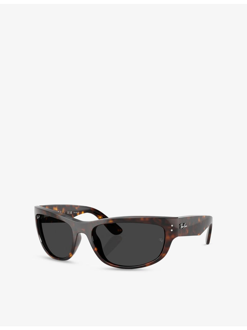 Ray-Ban RB2289 pillow-frame propionate sunglasses, imported from the UK