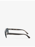 Ray-Ban RB3751 square-frame metal sunglasses - British product