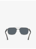 Ray-Ban RB3751 square-frame metal sunglasses - British product