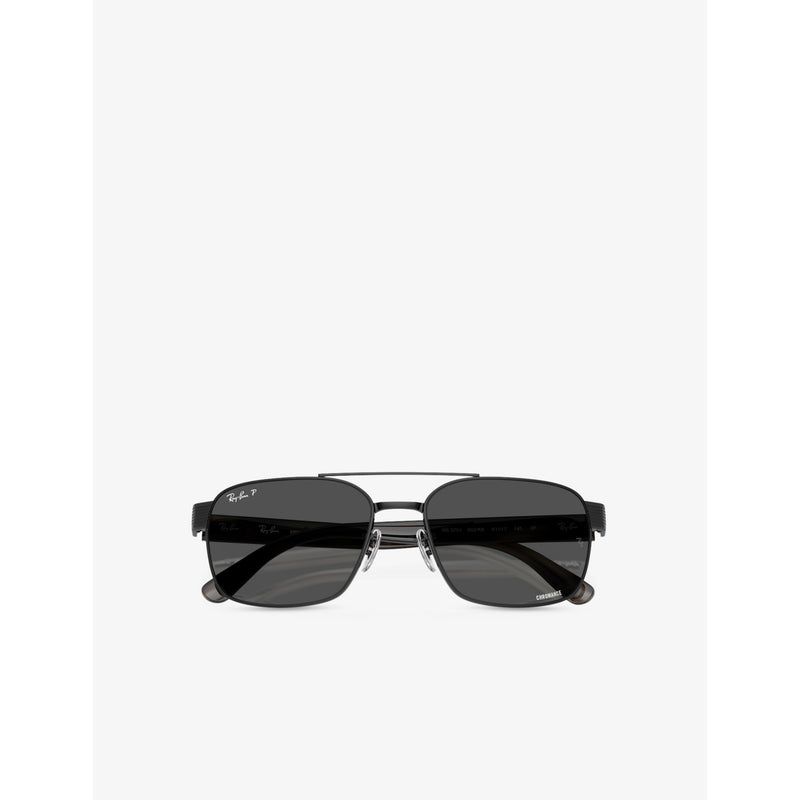 Ray-Ban square metal sunglasses RB3751CH, UK version