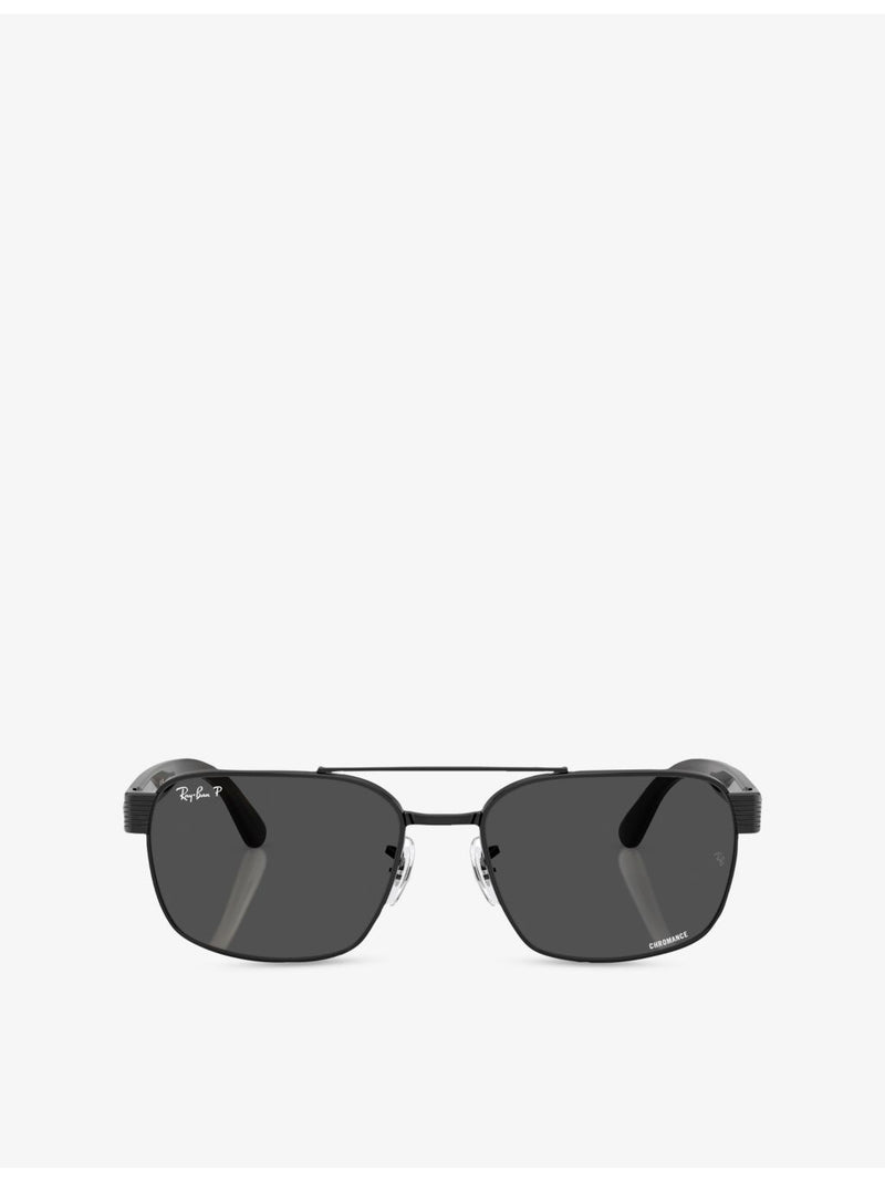 Ray-Ban square metal sunglasses RB3751CH, UK version