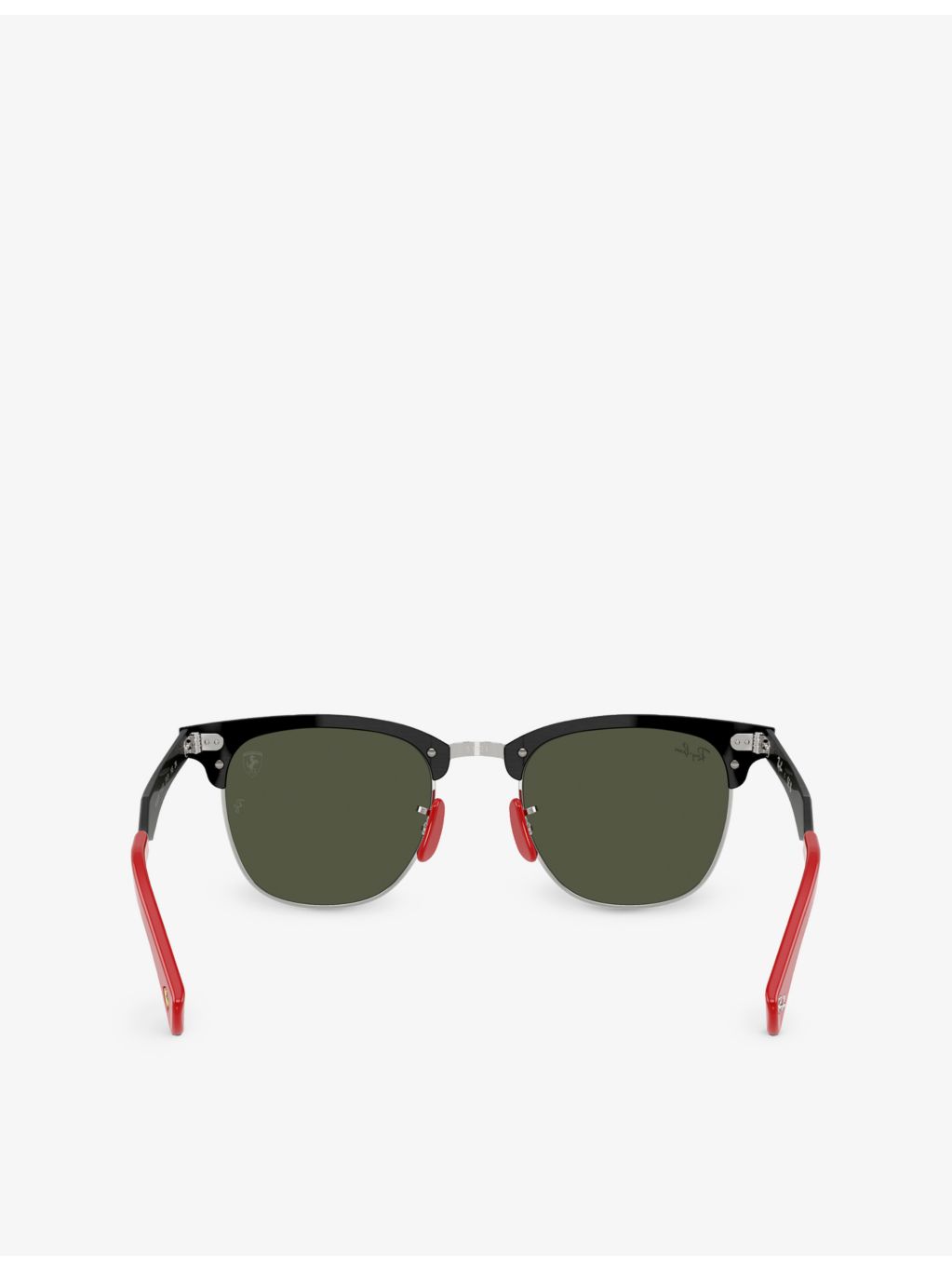 Ray-Ban Scuderia Ferrari Collection square-frame aluminium sunglasses (British brand)