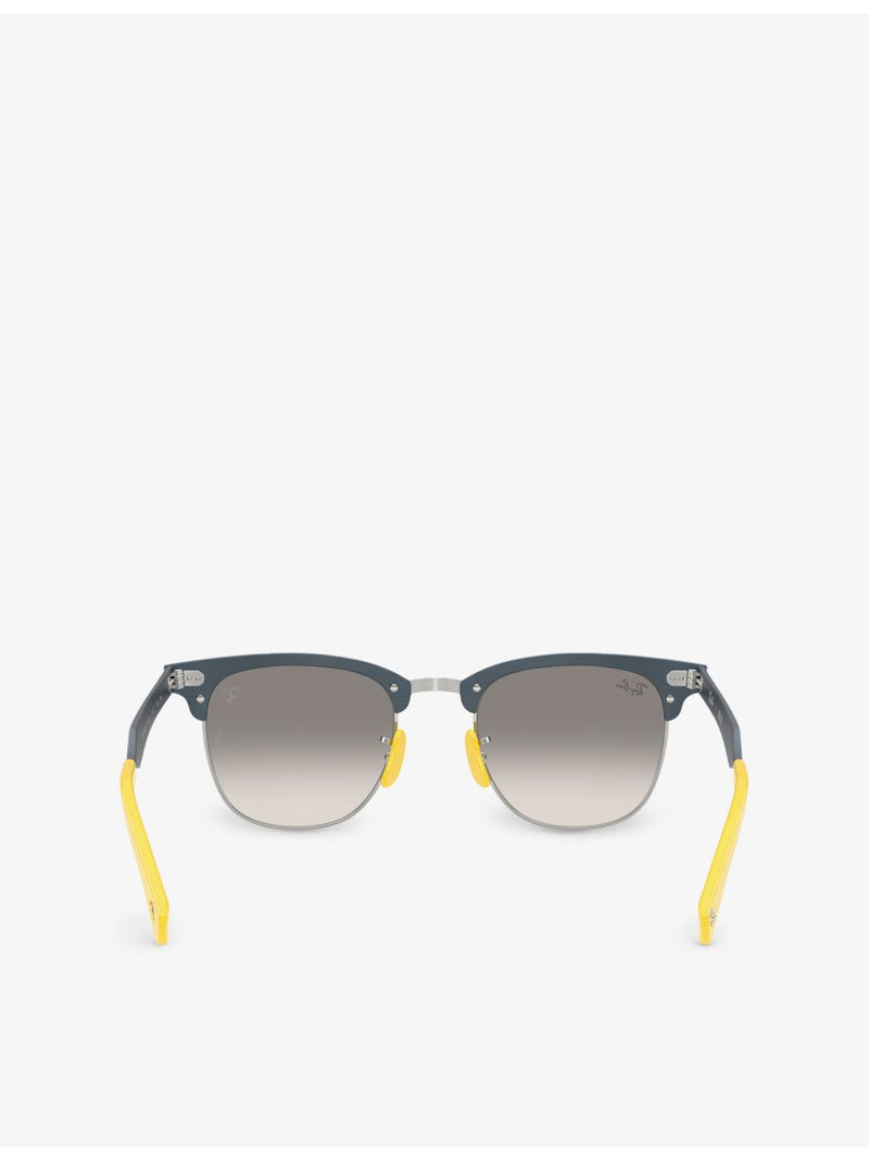 Ray-Ban RB3807M Scuderia Ferrari square aluminium sunglasses (British brand)