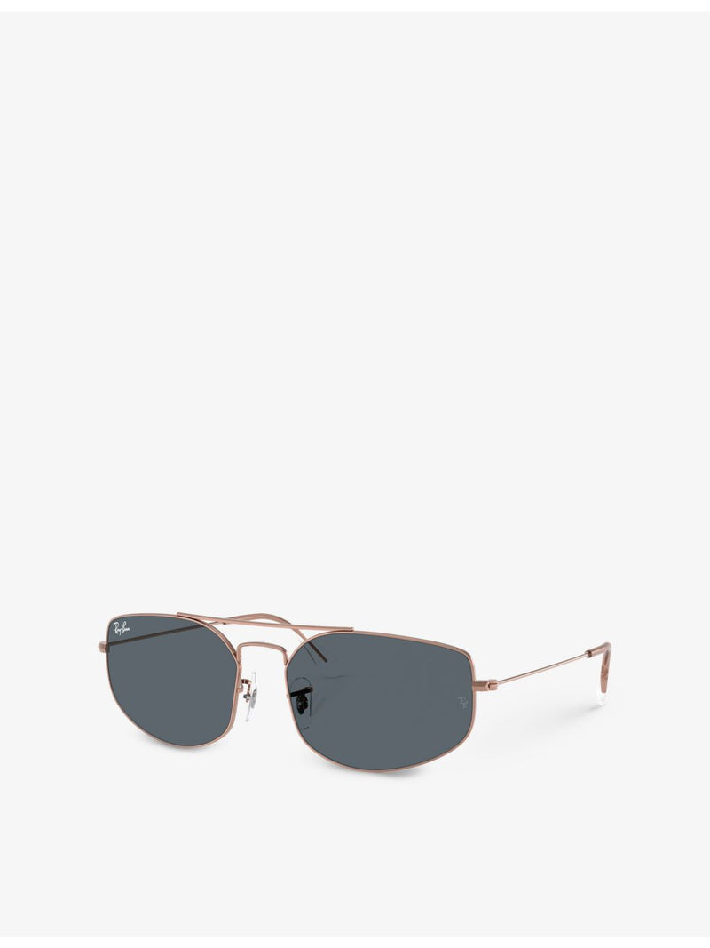 Ray-Ban RB3845 metal sunglasses irregular frame, imported from the UK