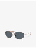 Ray-Ban RB3845 metal sunglasses irregular frame, imported from the UK