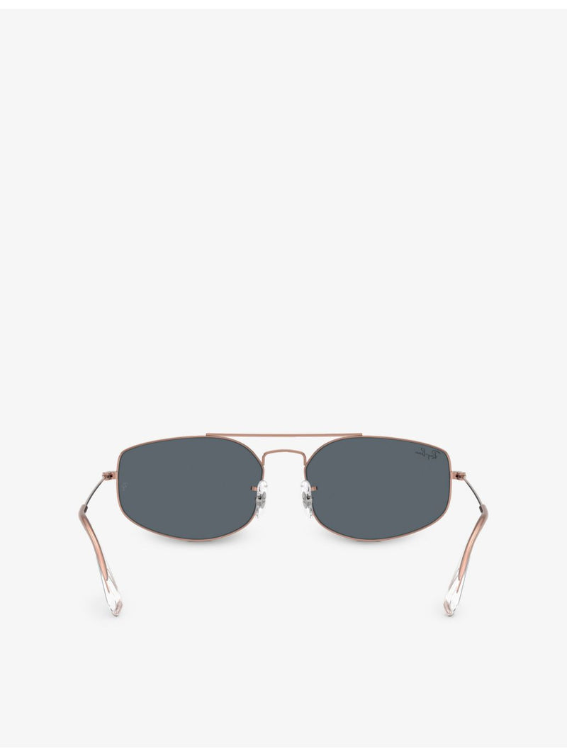 Ray-Ban RB3845 metal sunglasses irregular frame, imported from the UK