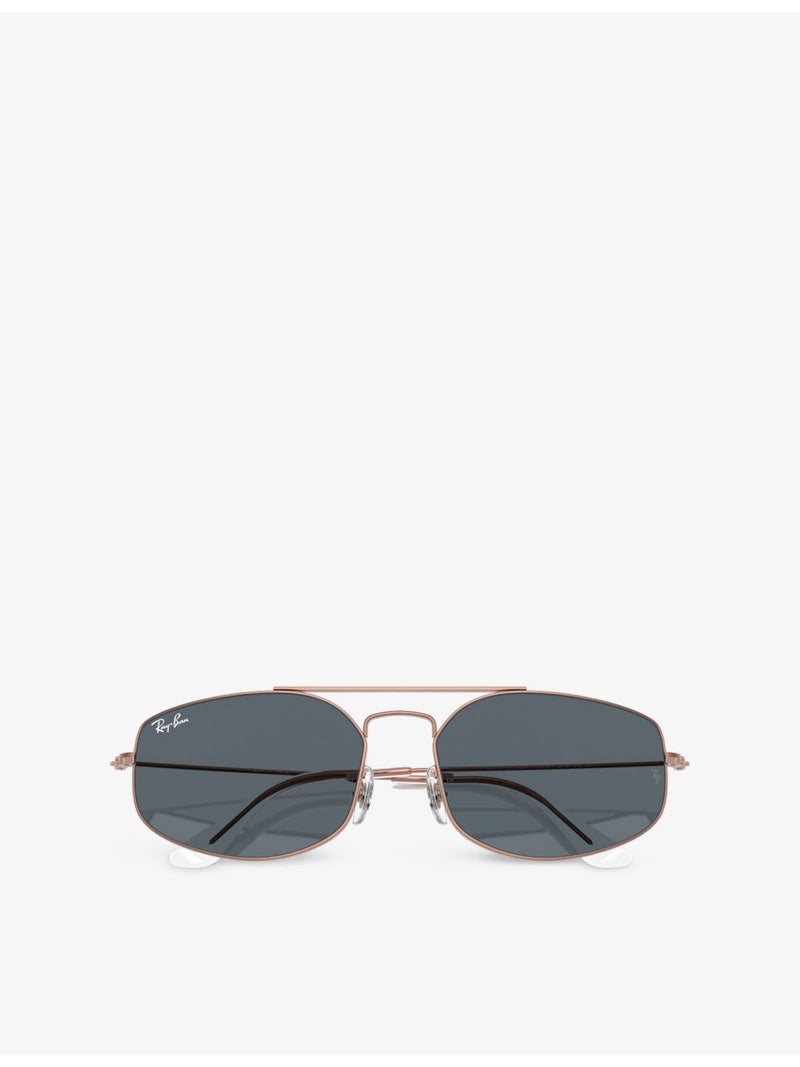 Ray-Ban RB3845 metal sunglasses irregular frame, imported from the UK