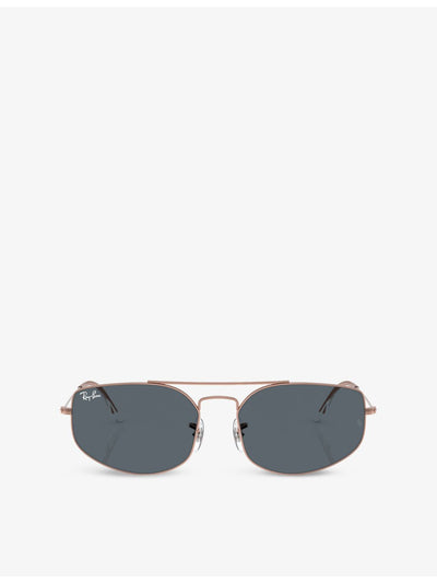 selfridges Ray-Ban Explorer V Irregular-Frame Metal Sunglasses- Buy online at McGrocer