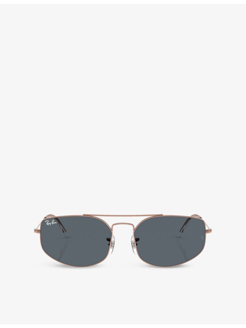 Ray-Ban RB3845 metal sunglasses irregular frame, imported from the UK