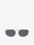 Ray-Ban RB3845 metal sunglasses irregular frame, imported from the UK