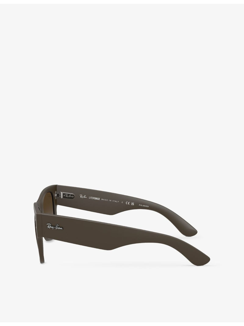 Ray-Ban RB4840S square polycarbonate sunglasses, imported from the UK