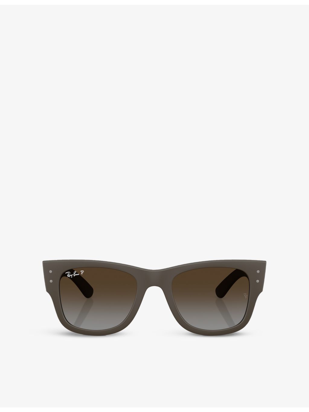 Ray-Ban RB4840S square polycarbonate sunglasses, imported from the UK