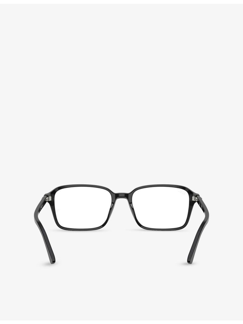 Ray-Ban RX5431 Raimond square acetate optical glasses 54mm, UK version