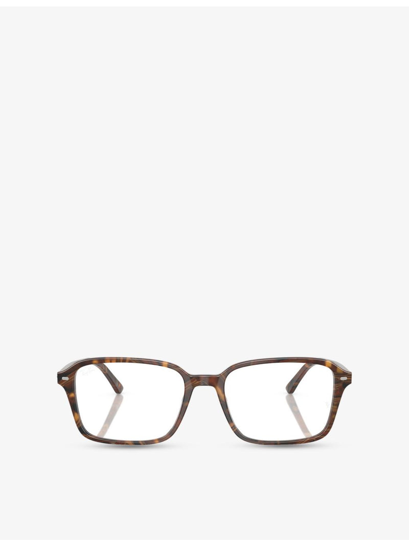 Ray-Ban RX5431 square-frame acetate glasses with 5.4cm lens, UK version