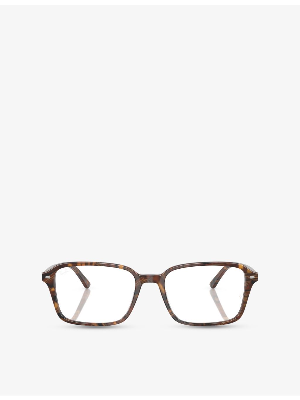 Ray-Ban RX5431 square-frame acetate glasses with 5.4cm lens, UK version